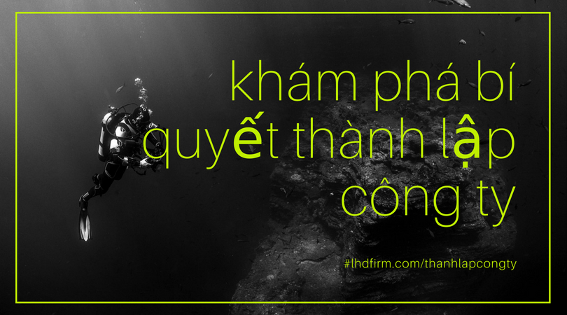 DỊCH VỤ TƯ VẤN THÀNH LẬP CÔNG TY